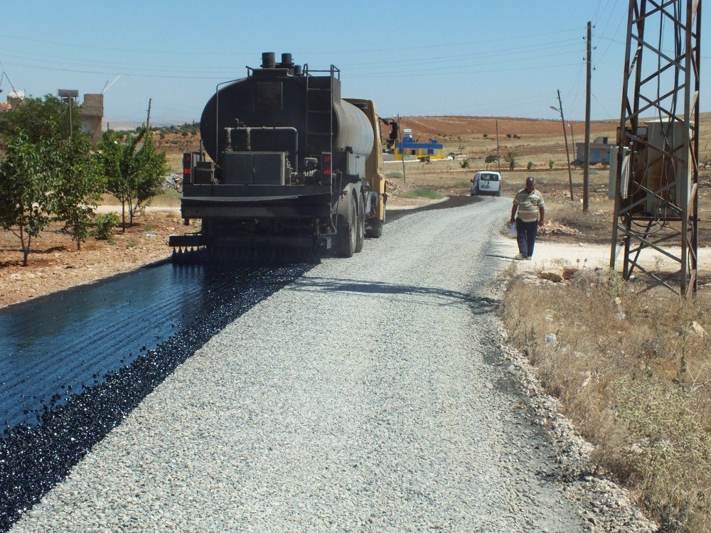 Bozova Kırsalına 130 Kilometrelik Asfalt