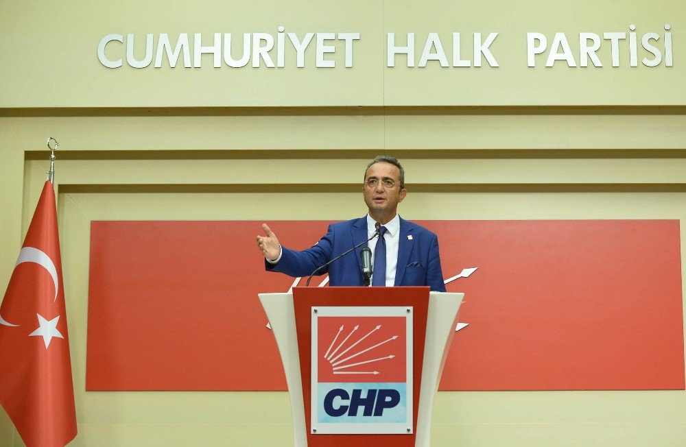 Chp Genel Başkan Yardımcısı Ve Parti Sözcüsü Bülent Tezcan: