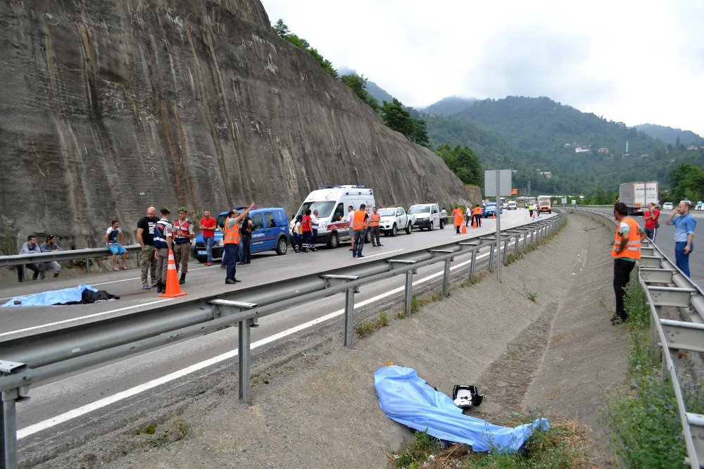 Ordu’da Motosiklet Kazası: 2 Ölü