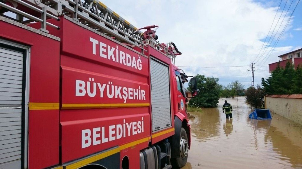 Tekirdağ’da Metrekareye 110 Kilogram Yağış Düştü