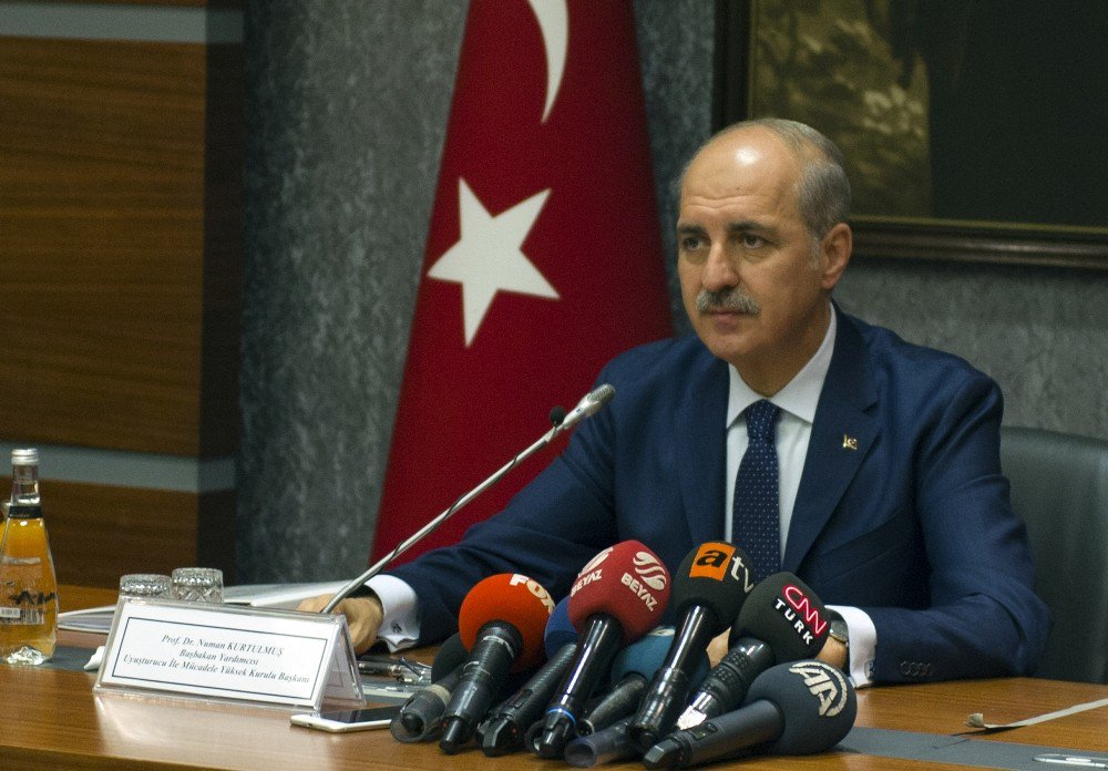 Numan Kurtulmuş, Uyuşturucu İle Mücadele Yüksek Kurulu’nda Konuştu