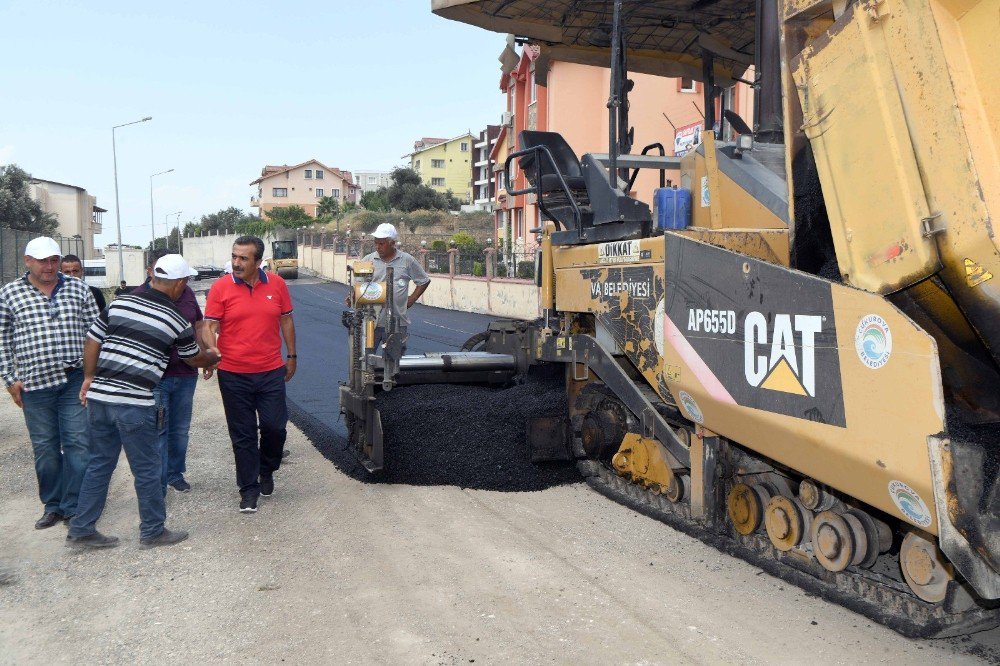 Çukurova’da Asfalt Çalışmaları Sürüyor