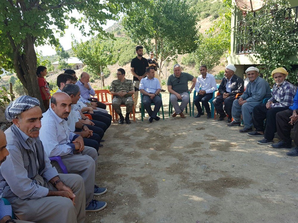 Kaymakam Türkman’dan Taziye Ziyareti