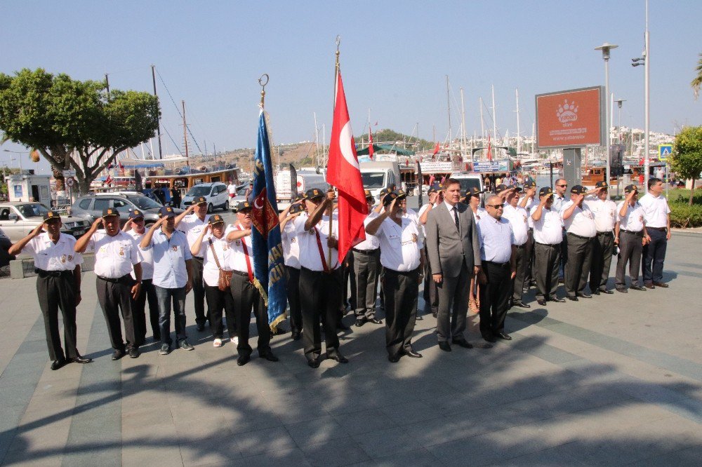 Bodrum’da Kıbrıs Barış Harekatı’nın 43. Yıl Anma Töreni