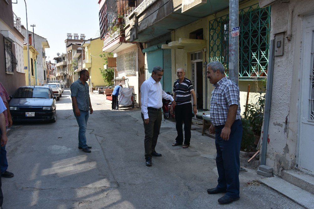 Başkan Alıcık, Yeni Mahalle Sokaklarını Yerinde İnceledi