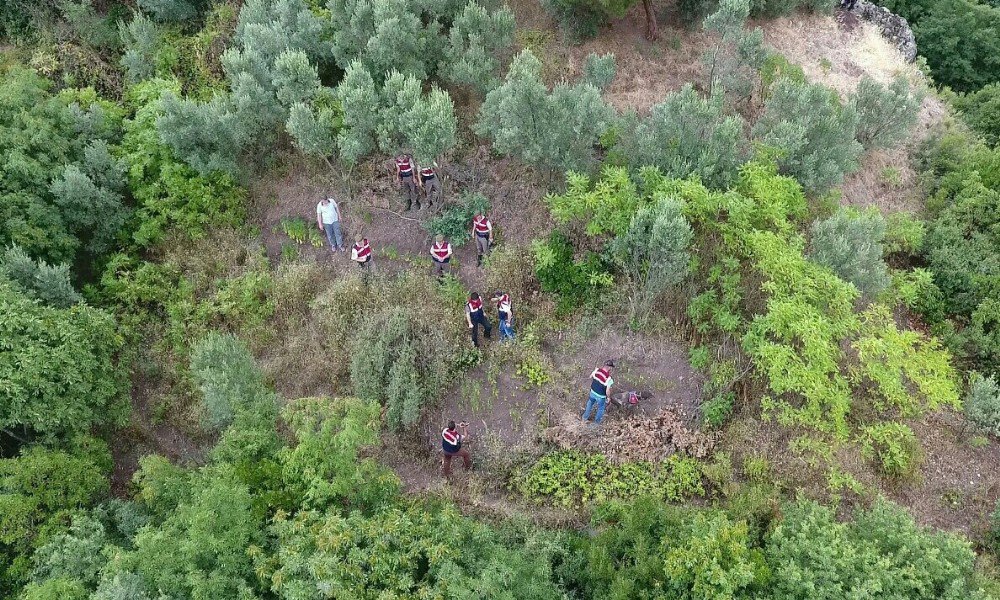 Jandarma’dan Drone’lu Uyuşturucu Baskını