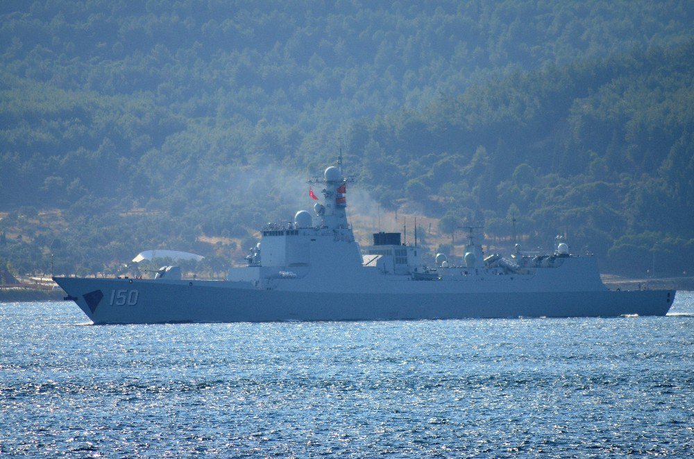 Çin Savaş Gemileri Çanakkale Boğazı’ndan Geçti