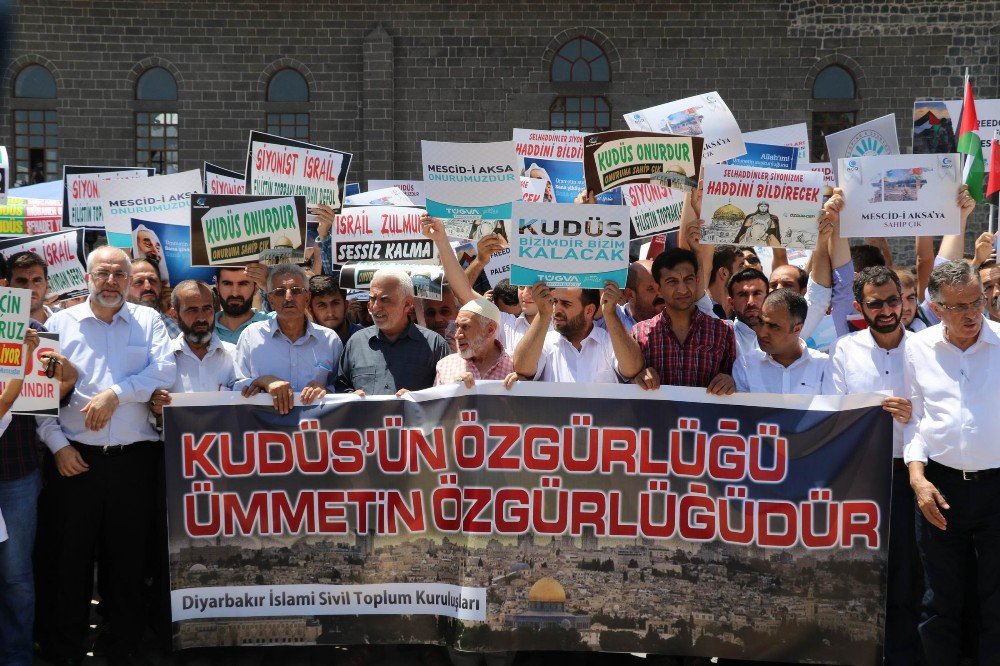 Güneydoğu’da İsrail Protestoları