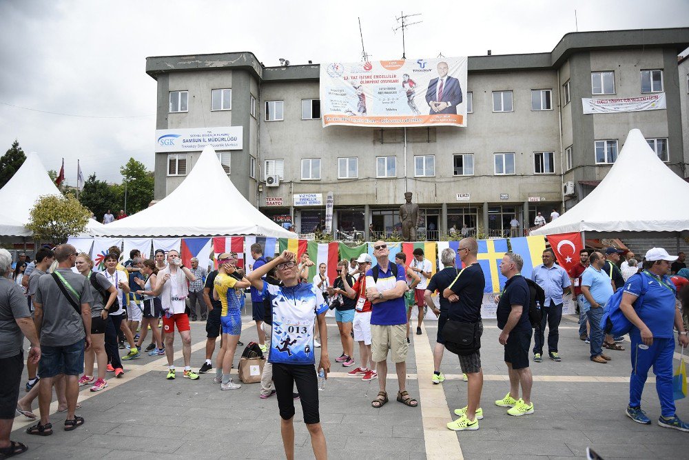 Tekkeköy Sokakları Olimpiyat Müsabakaları İle Renklendi