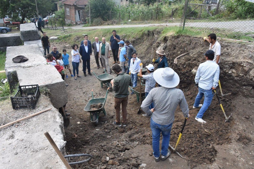 Başkan Keleş, Kazı Alanında İnceleme Yaptı