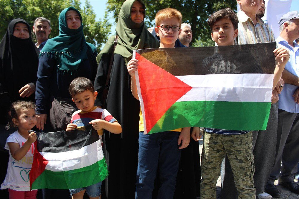 İsrail Edirne’de Protesto Edildi