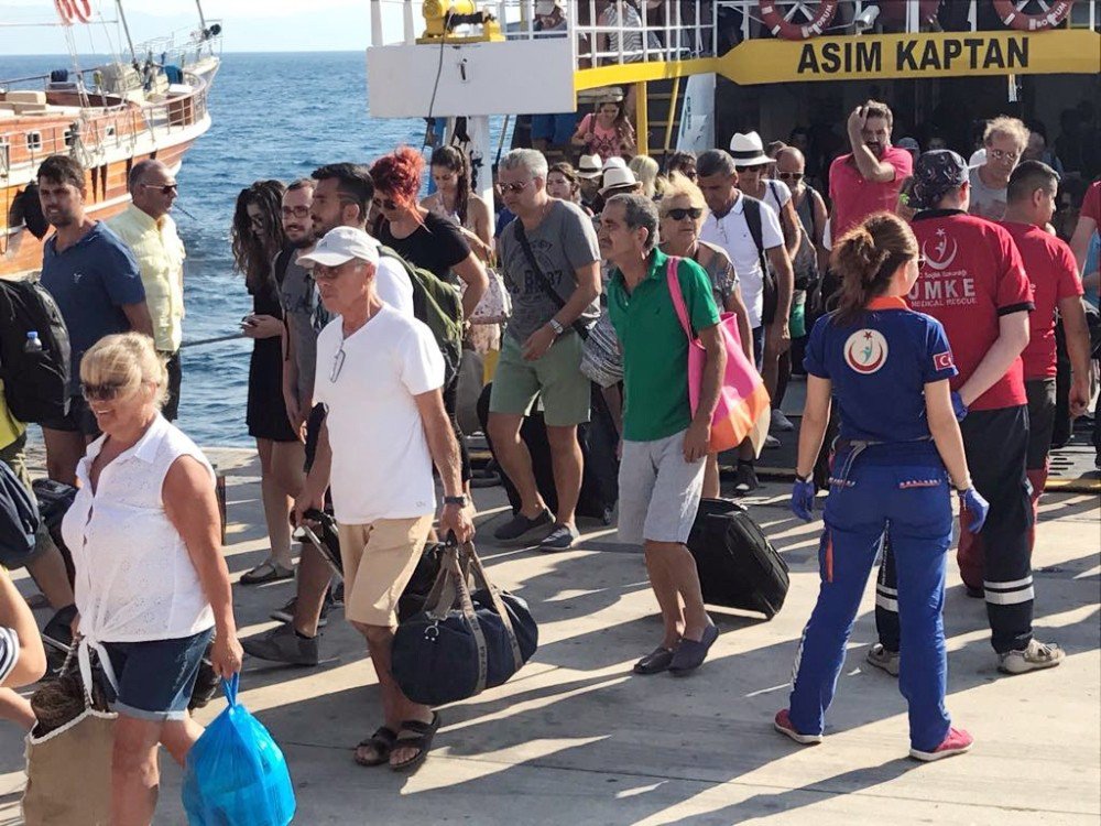 180 Kişi Daha Kos Adası’ndan Bodrum’a Geldi