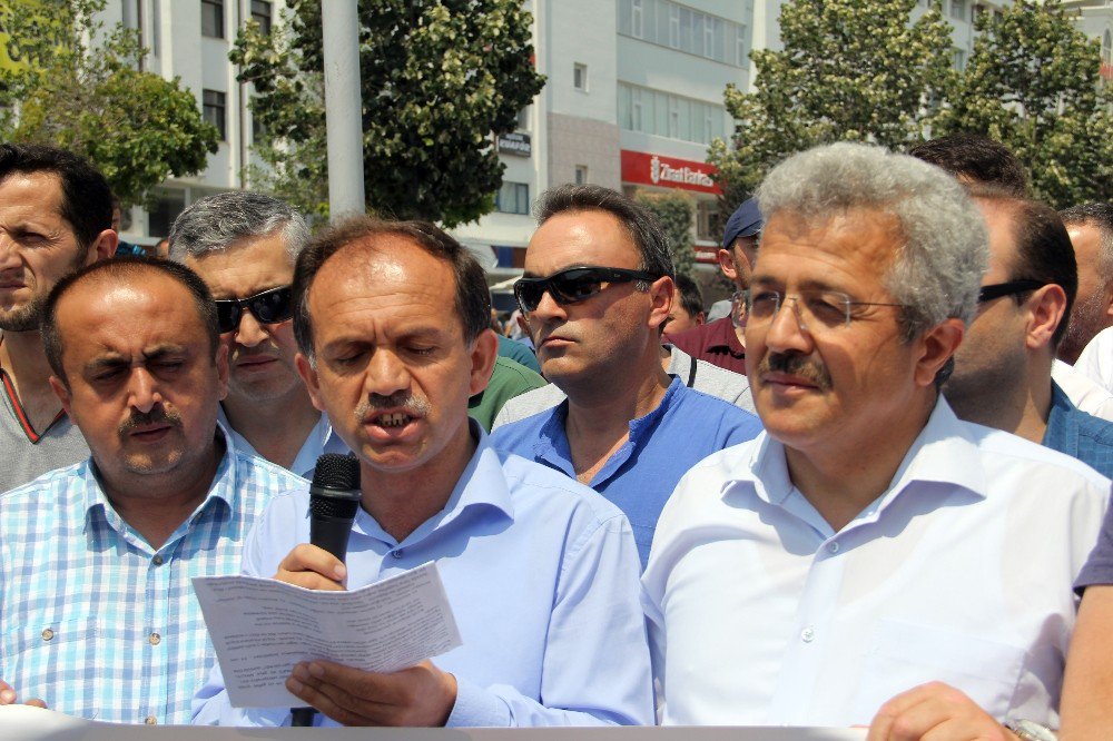 Bolu’da, İsrail Protesto Edildi