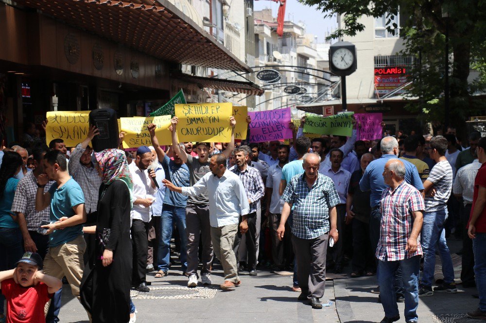 Gaziantep’te Mescid-i Aksa Protestosu