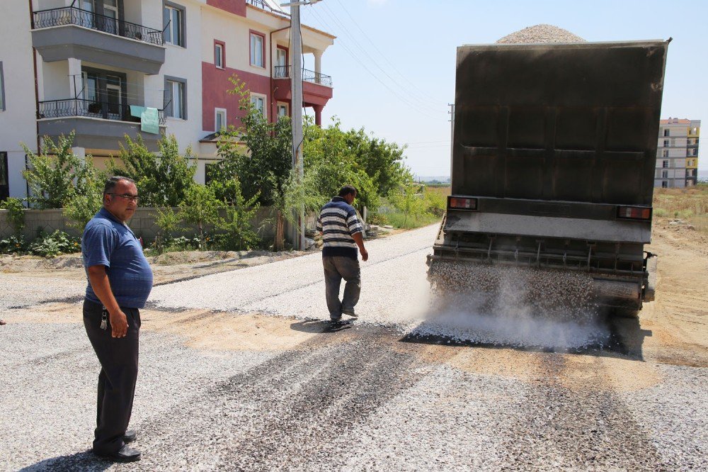 Karaman Belediyesi Asfalt Çalışmalarını Sürdürüyor