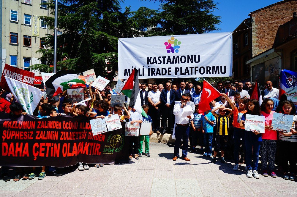 Kastamonu Milli İrade Platformu’ndan İsrail’e Tepki