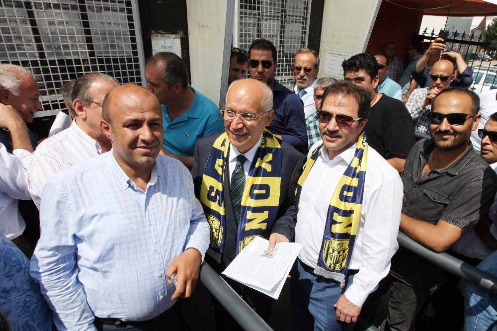 Ankaragücü’ne İlk Kombine Desteği Başkan Yaşar’dan