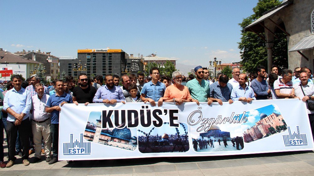 Erzurum Kudüs İçin Ayakta