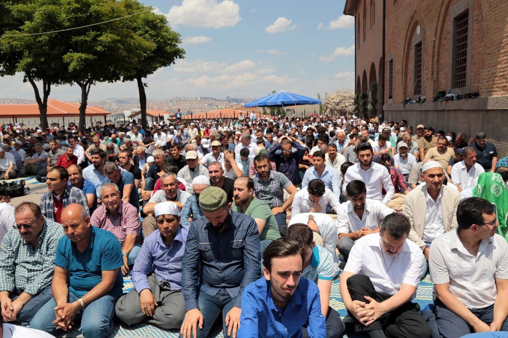 İsrail’in Mescid-i Aksa Kararı Başkent’te Protesto Edildi