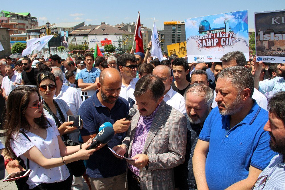 Erzurum Kudüs İçin Ayakta