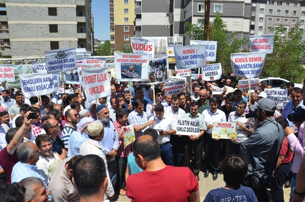 Muş’ta ’Mescid-i Aksa’ Protestosu