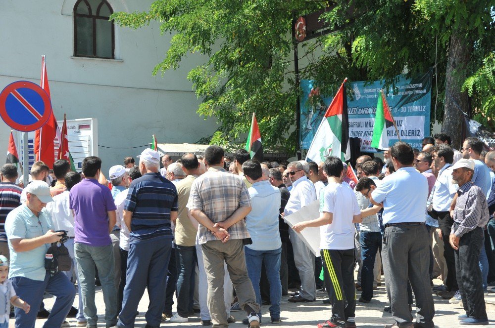 Bafra’da Mescid-i Aksa Eylemi