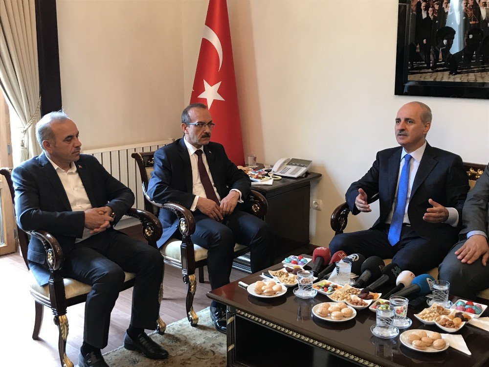 Kurtulmuş: "Alman Bakanın Açıklamaları Gerçeği Yansıtmıyor"