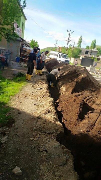 Güroymak’ta Yeni İçme Suyu Şebeke Hatları Döşendi