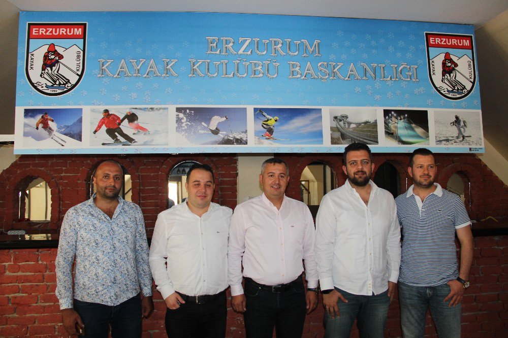 Erzurum Kayak Kulübünde Görev Değişimi