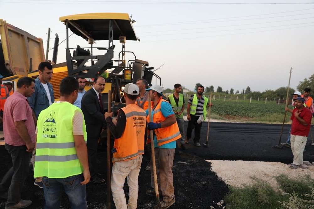 Kırsala, Şanlıurfa Tarihinin En Kaliteli Yolları Yapılıyor