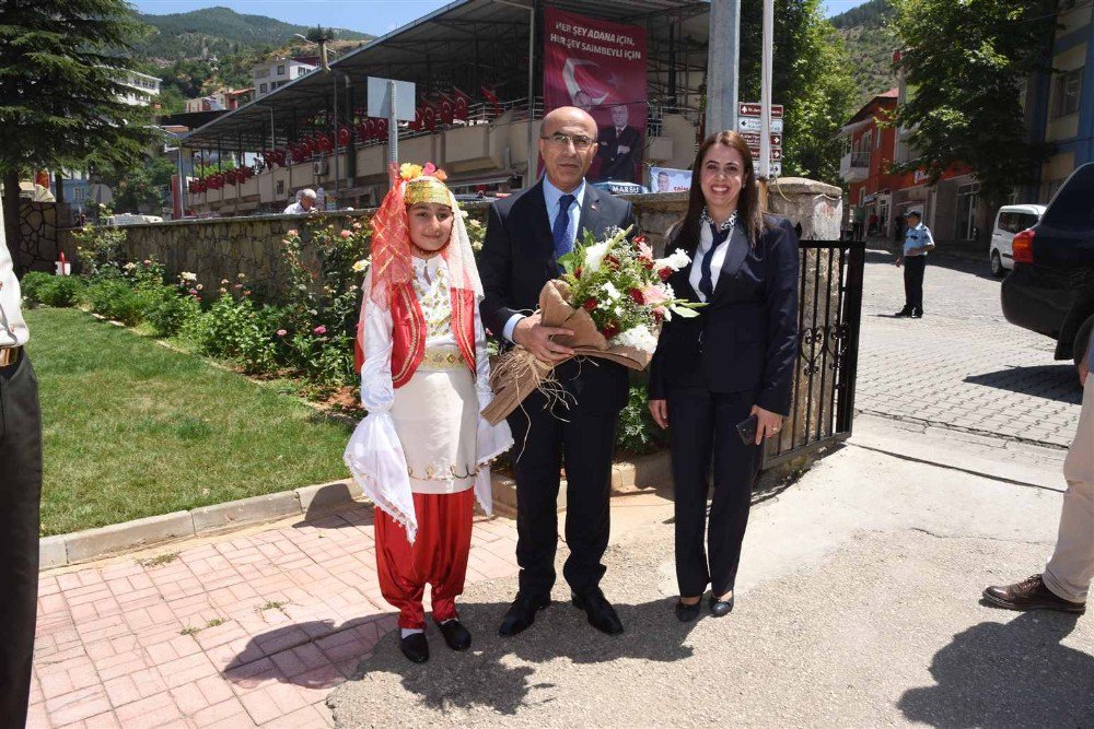 Vali Demirtaş’ın Saimbeyli Ve Feke Gezisi