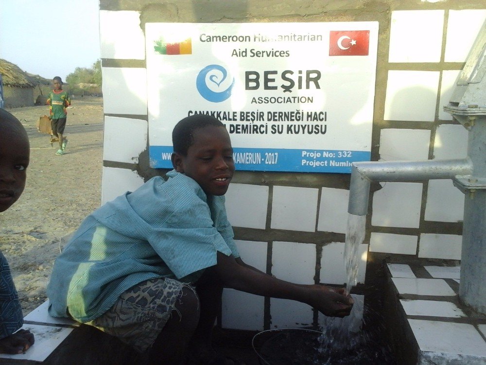 Çanakkale Ensar Vakfı Şubesi Afrika’da Su Kuyusu Açtı