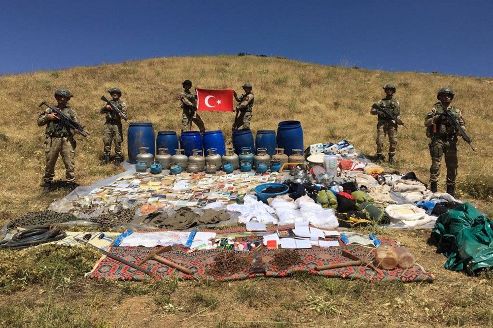 Diyarbakır’da Terör Örgütü Pkk’ya Ait Sığınak İmha Edildi