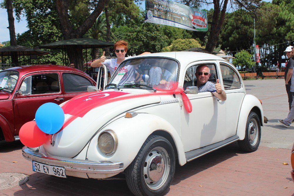 Ordu’da Klasik Otomobiller Görücüye Çıktı