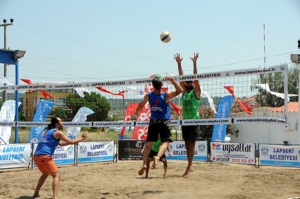 20. Geleneksel Lapseki Plaj Voleybolu Sona Erdi