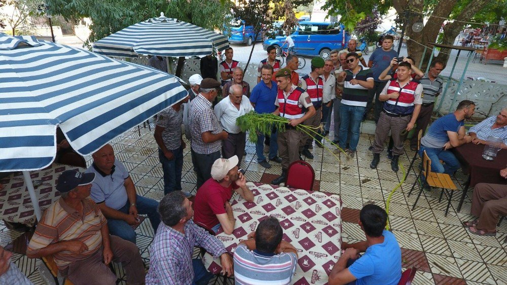 Jandarmanın Köylüye Verdiği Uyuşturucu Eğitim Meyvesini Verdi