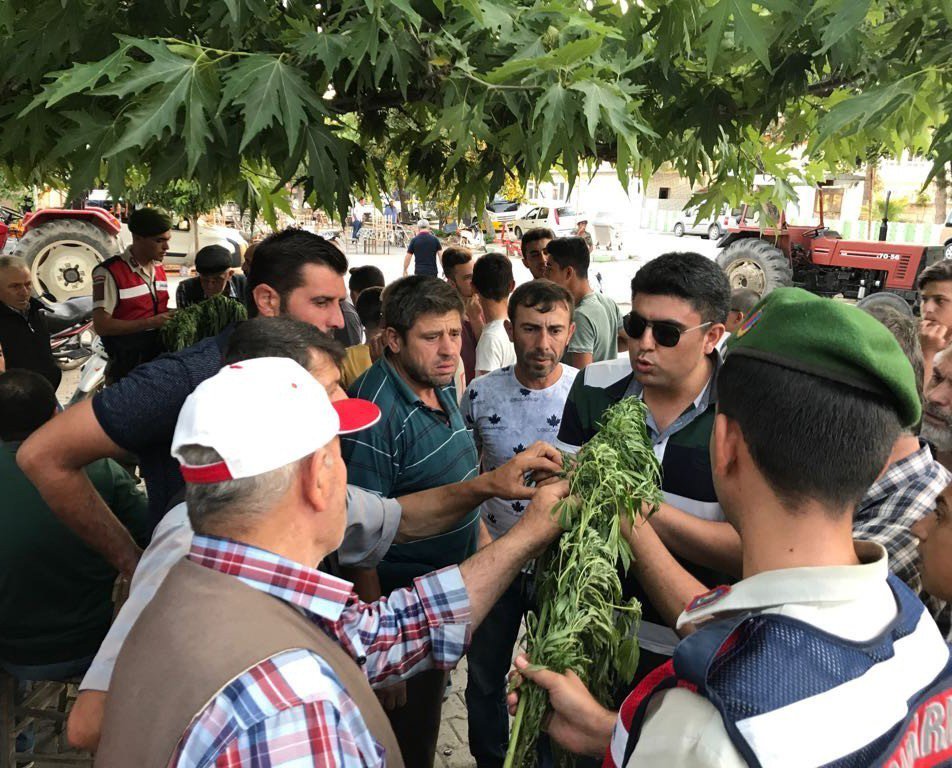 Jandarmanın Köylüye Verdiği Uyuşturucu Eğitim Meyvesini Verdi