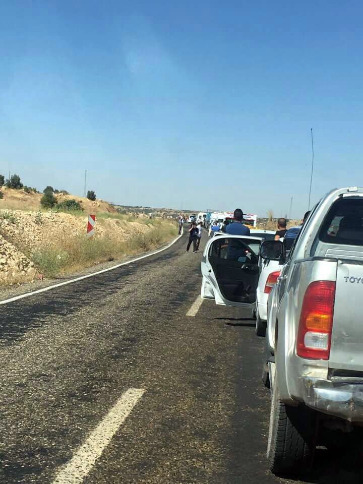 Güvenlik Kuvvetleri İhbar Üzerine Karayolunda Mayın Taraması Yaptı