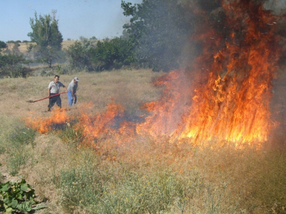 Arazi Yangınlarına Karşı Vatandaşlar Uyarıldı