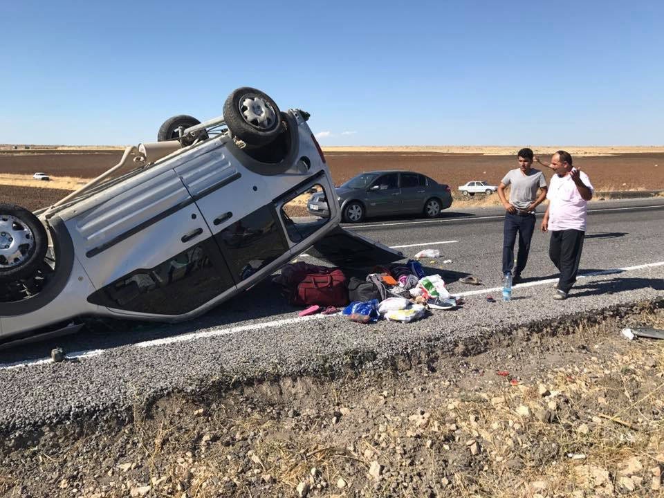 Siverek-hilvan Karayolunda Trafik Kazası: 1 Ölü, 4 Yaralı