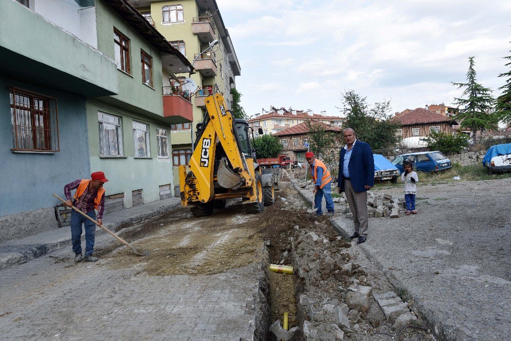 Taşköprü’de Doğalgaz Çalışmaları Hızlı Devam Ediyor