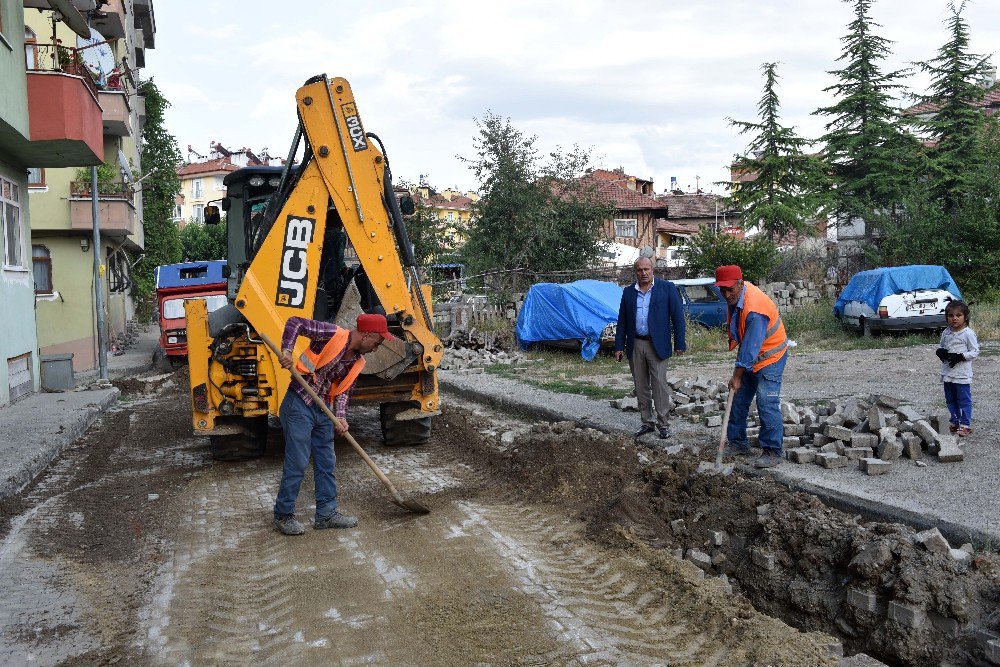 Taşköprü’de Doğalgaz Çalışmaları Hızlı Devam Ediyor