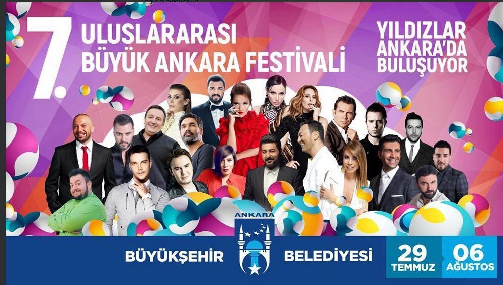 Büyük Ankara Festivali’ne Yıldız Yağacak