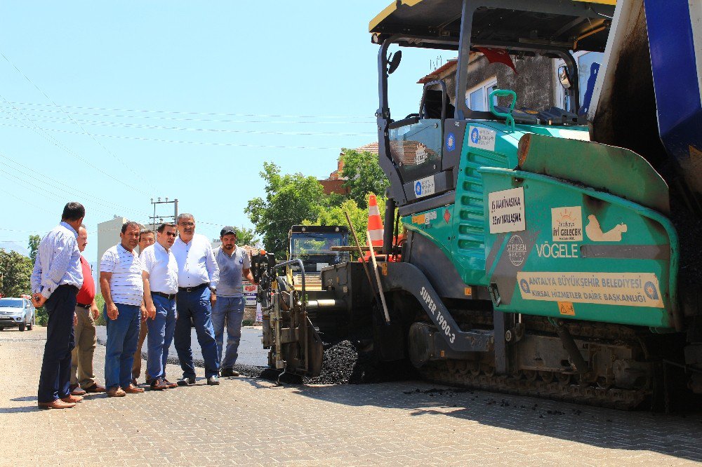 Büyükşehir’den Sıcak Asfalt Çalışması