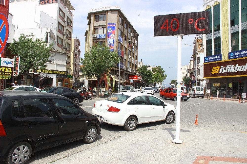 Edremit Körfezi’nde Termometreler 40 Dereceye Çıktı