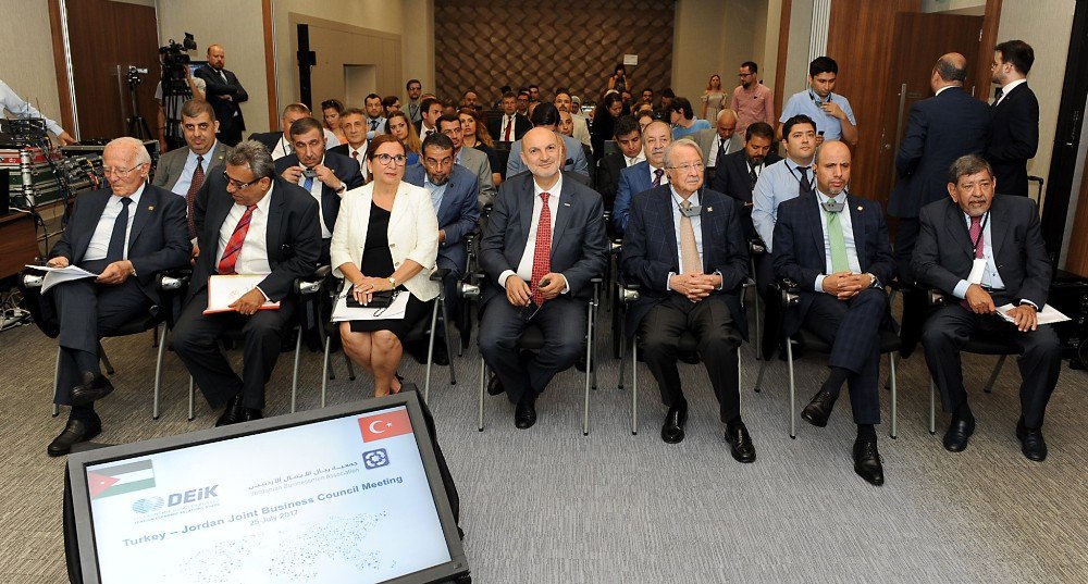 Türk Ve Ürdünlü İşadamları, İş Konseyi Ortak Toplantısında Buluştu