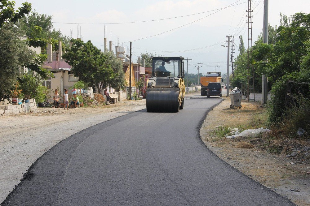 Dörtyol’da Sıcak Afsalt Çalışması