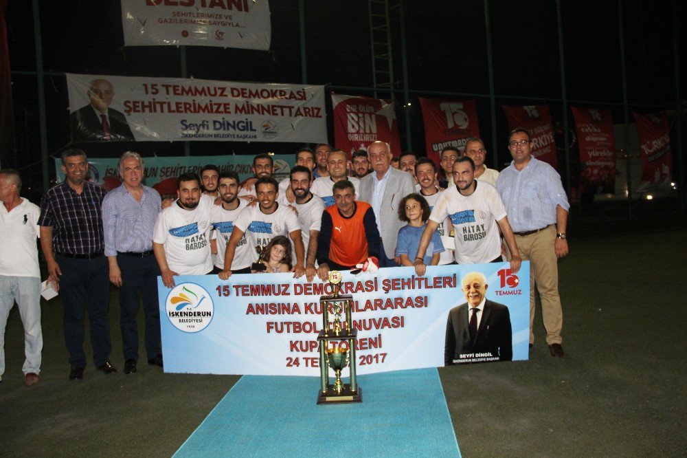 İskenderun’da 15 Temmuz Şehitleri Futbol Turnuvası