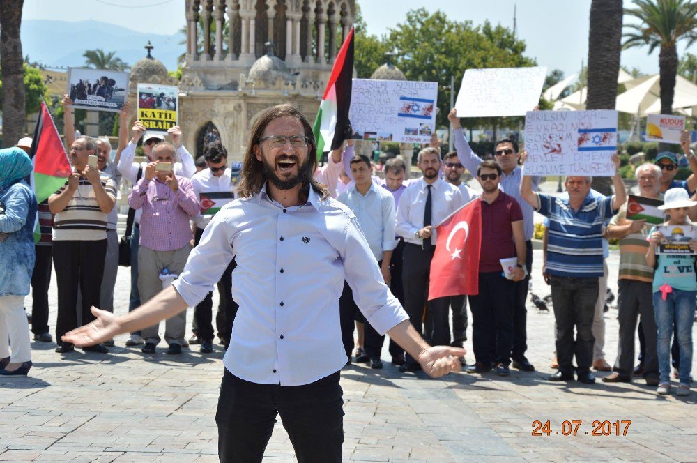 İmam Hatiplilerden İsrail Protestosu