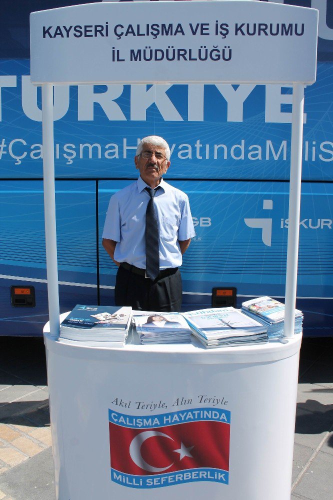 İstihdam Otobüsü Kayseri’de